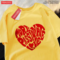 Camiseta Impresión Amor Masculina Y Femenina Casual Verano Algodón Tops Estilo Hip Hop Parejas Ropa Transpirable Camiseta Tee - details 15