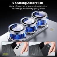 Protector De Lente De Cámara Para Samsung Z Fold 4 5 6 3 Piezas Vidrio Templado Metálico Anti-Choque Resistente a Arañazos - details 4