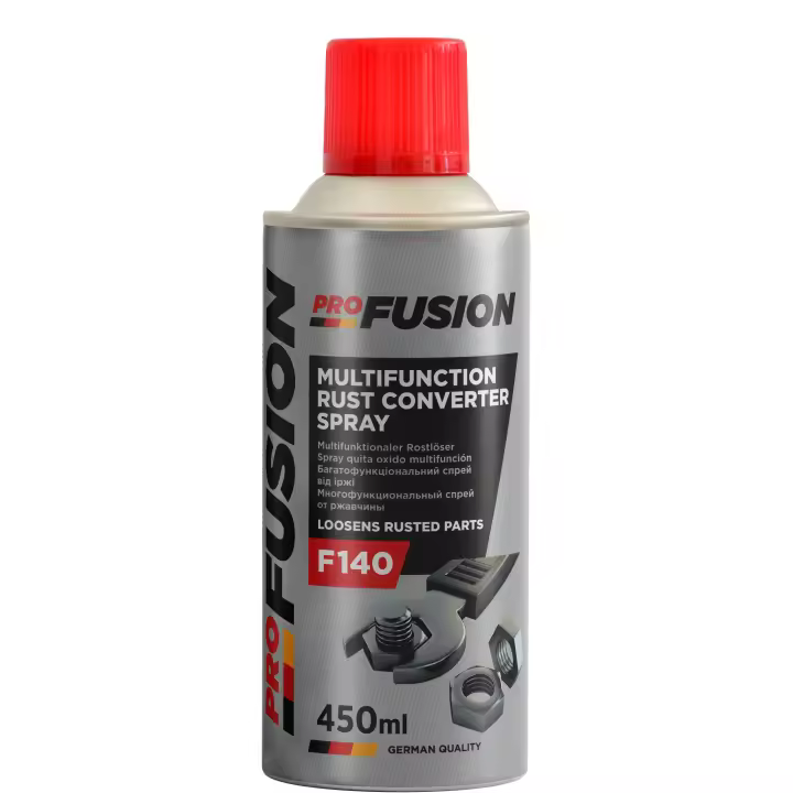 ProFusion Aceite Lubricante Multiusos - Grasa para Liberar Conexiones, Piezas Atascadas y Oxidadas - Evita la Formación de Corrosión - Detergente para Microfisuras y Grasa Lubricante - F140 450 ml - 1