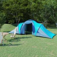 vidaXL Tienda de Campaña para 6 Personas Carpa de Camping Color Azul y amarillo,  Azul y azul claro,  Azul y verde y mas - details 1