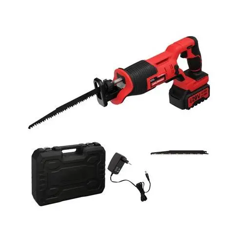 Wolfpack Sierra De Sable 20 V Con Bateria 4 Ah Corte Madera 115 Mm / Acero 8 Mm - 1
