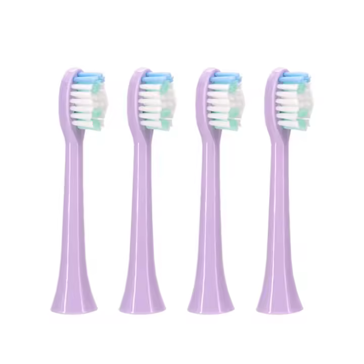 Cabezales De Cepillo De Dientes Eléctricos Sarmocare S100 4pcs Reemplazo Ultrasonido Para Adultos Material De Silicona - 1