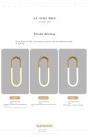 Lámpara Colgante De LED Brillante Para Dormitorio Y Sala De Estar Decoración De Techo Estilo Nórdico Lámpara Pendente De Metal Para Cocina Y Habitación - details 6