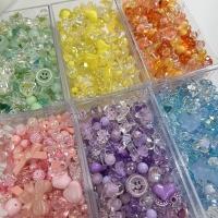 Cuentas De Acrílico En Colores Y Estilos Mixtos Para Crear Pulseras Y Collares Suministros De Joyería DIY Accesorios Hechos a Mano Pack De 50g - details 0