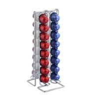 X-Organizador de Cápsulas de Café de 32 Huecos, Soporte para Cápsulas Compatible con Nespresso, Dispensador de Cápsulas de Café Resistente y Práctico, Porta Cápsulas Elegante para Cocina u Oficina, Accesorio Ideal para Amantes del Café - details 0