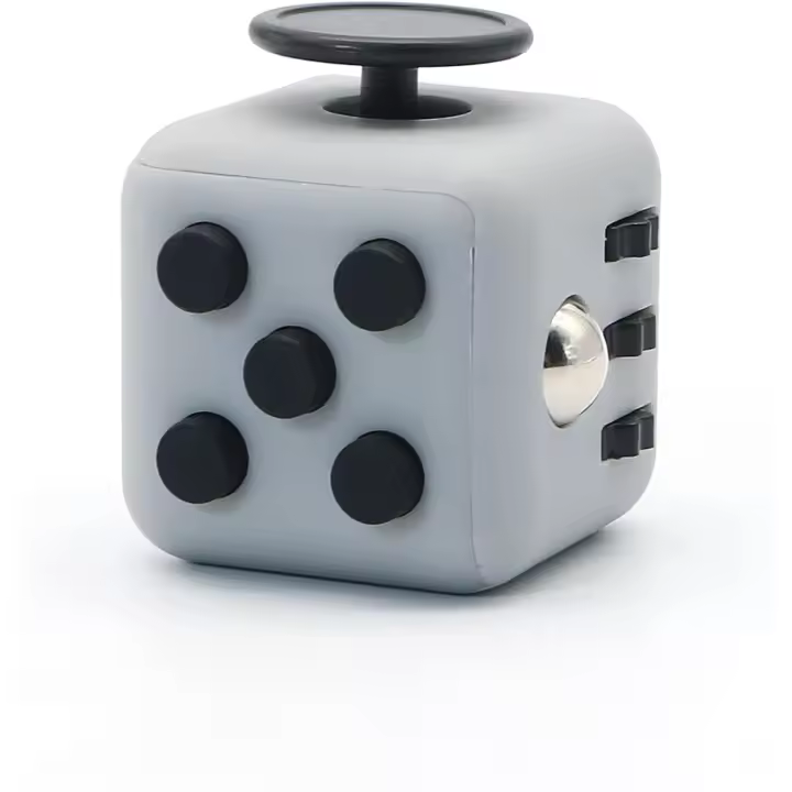 Juguetes antiestrés y descompresión para adultos y niños [Ideas de regalo] [Juguetes de relajación] [Descompresión] [Materiales blandos] (gris y negro) - 1