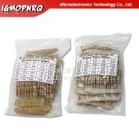 Kit De Resistentes De Película De Carbono 150PCS 300PCS Con Precisión De 5% Rango De Ohm De 0.1 a 820K Ohm Set De 30 Tipos X 10PCS Y 5PCS - details 1