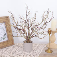 1pc Ramas De Árbol Muerto Simulación Grande Rattan Artificial Decoración De Boda Y Hogar Vínculo Espiral Suave Plástico Origen China - details 0