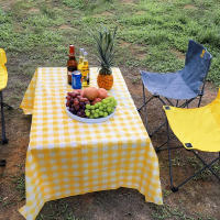 Manta De Camping Plegable Impermeable Y Antihumedad Clásica a Cuadros Con Uñas Para Paseos Y Picnics Material PVC - details 0