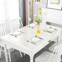 PLUSHOME - Hule Mantel Transparente Comedor Y Cocina Pvc Protector cubierta de escritorio o mesa Varias Medidas - details 0