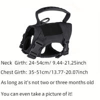Chaleco Táctico Para Gatos 600D Con Correa Pequeños Perros Vestimenta De Entrenamiento Para Mascotas Tipo Chaleco - details 2