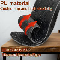 Almohadilla De Apoyo Para Arco De Pie Plano En Cuero Negro Ortopédica Unisex Para Hombres Y Mujeres Corrección O/X De Pierna - details 4