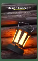 Lámpara De Camping Retro Portátil Lanternas Solares/Carga Tipo-C Luz De Emergencia Para Colgar En La Tienda De Acampar Y Escalada Al Aire Libre Jardín - details 25