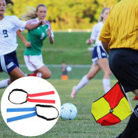 2 Sets De Suministros De Fútbol Y Rugby Para Niños Correa De Bola De Esponja Multifuncional Bandera De Cintura Para Juegos De Fútbol - details 6