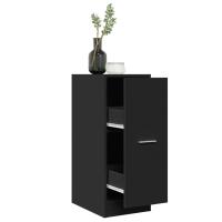 vidaXL Armario botiquín madera de ingeniería envejecido 30x41x77,5 cm en color Madera antigua/Blanco/Roble Sonoma y más | almacenamiento funcional diseño moderno para baño dormitorio sala - details 8