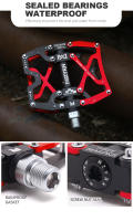 MZYRH Pedales De Bicicleta Ultraligeros De Aluminio Con 3 Rodamientos Antideslizantes Y Impermeables Para BMX MTB Y Carretera Accesorios De Bicicleta - details 6