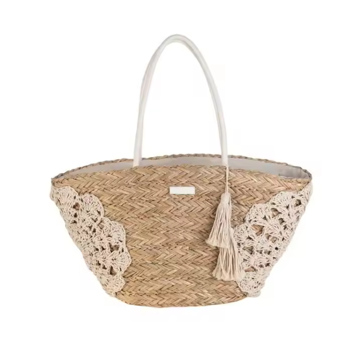 CAPAZO SEAGRASS, CON CREMALLERA, COLOR BLANCO - 1