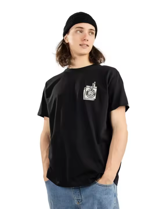 Camiseta The Dudes Negra Too Short Tee - 1