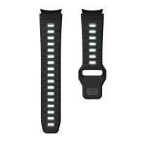 Correa Oficial Para Samsung Galaxy Watch 6 Classic 43mm Y 47mm Correa De Silicona Negra Y Naranja Compatible Con Galaxy Watch 5 pro 45mm Watch 4 40mm 44mm Unisex - details 4