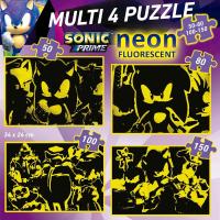 Educa Multi Puzzle Neon Sonic 50-80-100-150 piezas Educa 19631 - details 3