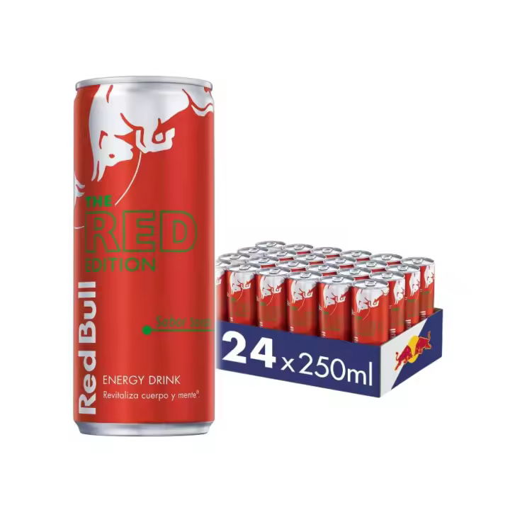 RedBull Sandía Bebida Energética WATERMELON,  24 x 250ml calidad de confianza - 1