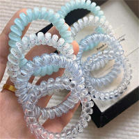4pcs/set Elásticos Para El Cabello En Forma De Teléfono Azul Y Morado Accesorios De Cabello Lindos Y Dulces Para Mujeres - details 15