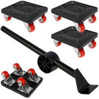 Dolly De Muebles Resistentes Con Ruedas 880LB Herramienta De Levantamiento Y Desplazamiento Fácil Rollos Grandes Para Muebles - details 7