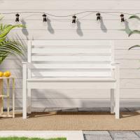 vidaXL Banco de jardín madera maciza abeto de Douglas 109x48x91,5 cm en color Douglas natural/Pino gris/Pino natural y más - details 3