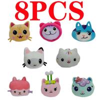 Juguete De Peluche Animal Gaby 7pcs Casa De Gato Cartoon Mermaid Para Niños Relleno De Algodón PP Tamaño 8-20CM Unisex - details 3