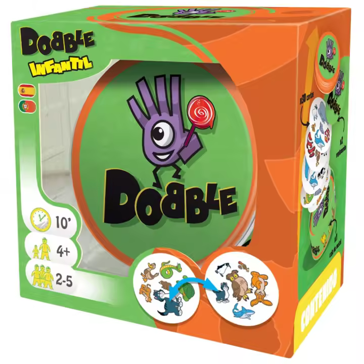 Dobble Infantil Juegos de mesa Zygomatic - 1