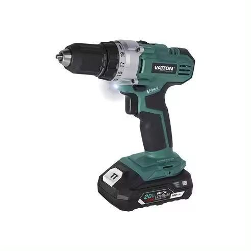 Taladro atornillador vatton 20v 1 batería 2.0ah - 1