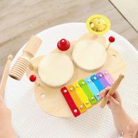 Set De Batería De Madera Para Bebés Juguete Musical Montessori Instrumentos De Percusión Para Niños De 3 a 6 Años - details 21