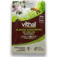 Semillas de Plantas Atrayentes de ABEJAS y POLINIZADORES Muy EFECTIVO para Control Biológico | 20 GR de Mezcla de Semillas para 10 m2 con 8 variedades de plantas de germinación fácil | Semillas de flora autóctona| Nexum+Market - details 0