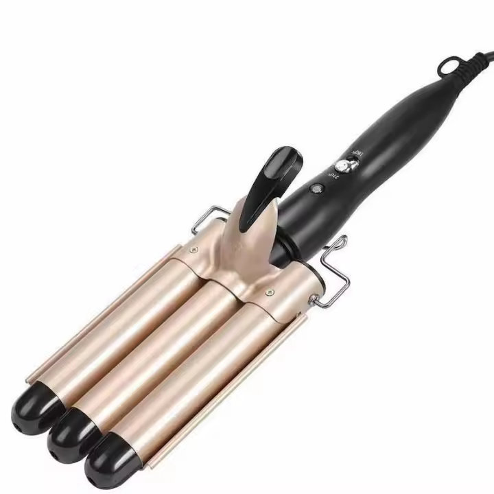 Rizador De Pelo Portátil Cerámico Con Control De Temperatura 2 Velocidades PTC Calentamiento Rápido 5 Modos De Onda Para Cabello Seco Y Húmedo - 1