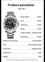 Reloj Deportivo De Moda LIGE Para Hombre Cuarzo Acero Inoxidable Resistente Al Agua Cronógrafo Lujo Reloj Hombre Con Fecha - details 4