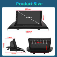 Podofo Radio de coche Android 2 Din para BMW X3 2006 2007 2008 2009 2010 Carplay 8+128GB AI Voice WIFI+4G DSP GPS Navegación Multimedia Reproductor de Video - details 20
