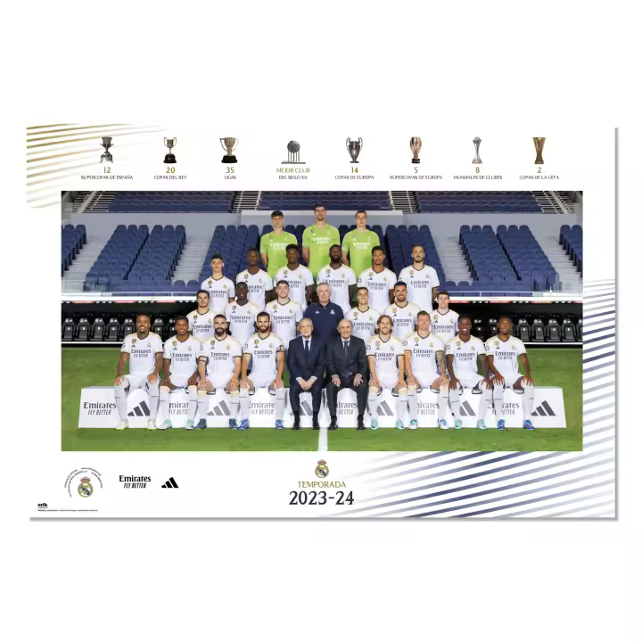 Poster real madrid template 2023/2024 - 1