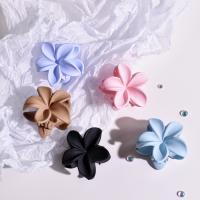 Juego De 5 Piezas De Agarracabelos Pequeños Para Mujer En Color Mate Multicolor Con Diseño De Flor De 4cm Regalo Lindo Y Moda Para Cabello Corto - details 0