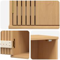 Armario de baño vidaXL 35x30x55 cm de madera maciza de pino - details 6