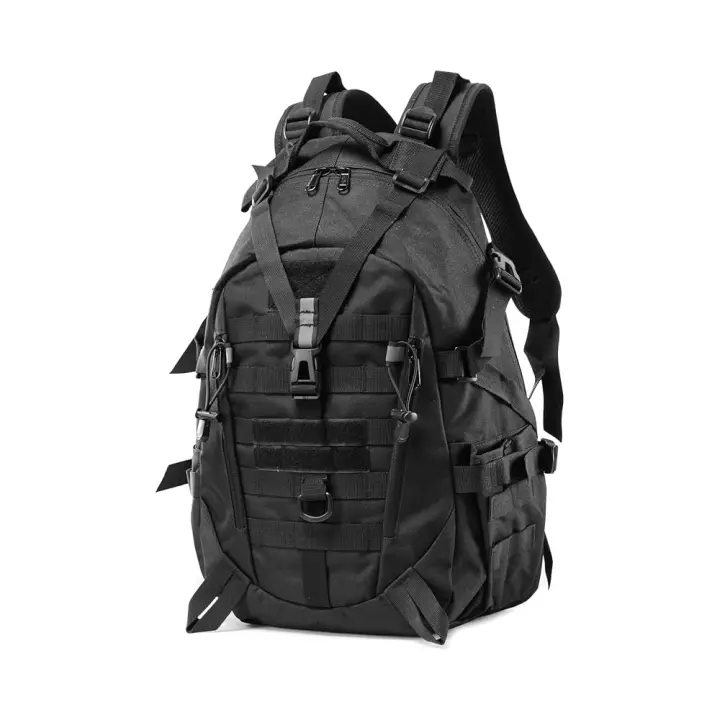 Mochila táctica de 35 L, Mochila militar del ejército, resistente al agua, para senderismo, camping, ciclismo, viajes, mochila al aire libre para hombres y mujeres. - 1