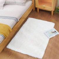 Carpetas Suaves De Pelo Negro Para Sala De Estar Y Dormitorio Alfombra Moderna Para Hogar Decorativa Para Pisos Y Camas - details 5