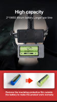 Linterna Frontal LED De Alta Potencia 900W 3000000LM Con Luz De Pesca Al Aire Libre Recargable Por USB Y Zoomable Para Camping Y Trabajo - details 14