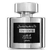 Confidential Platinum Perfume de Lattafa Para Hombre | Eau de Parfum 100% Original | Edp Masculino | 100ml - details 1