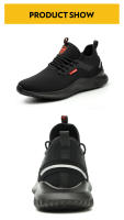 Zapatos De Seguridad Para Hombre Indestructibles Con Punta De Acero Antipinchazos Zapatillas De Trabajo Moda Calzado De Protección - details 15