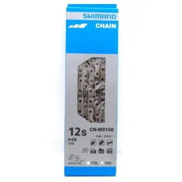 Cadena Shimano XTR 12v 126 Eslabones para Bicicleta - 1
