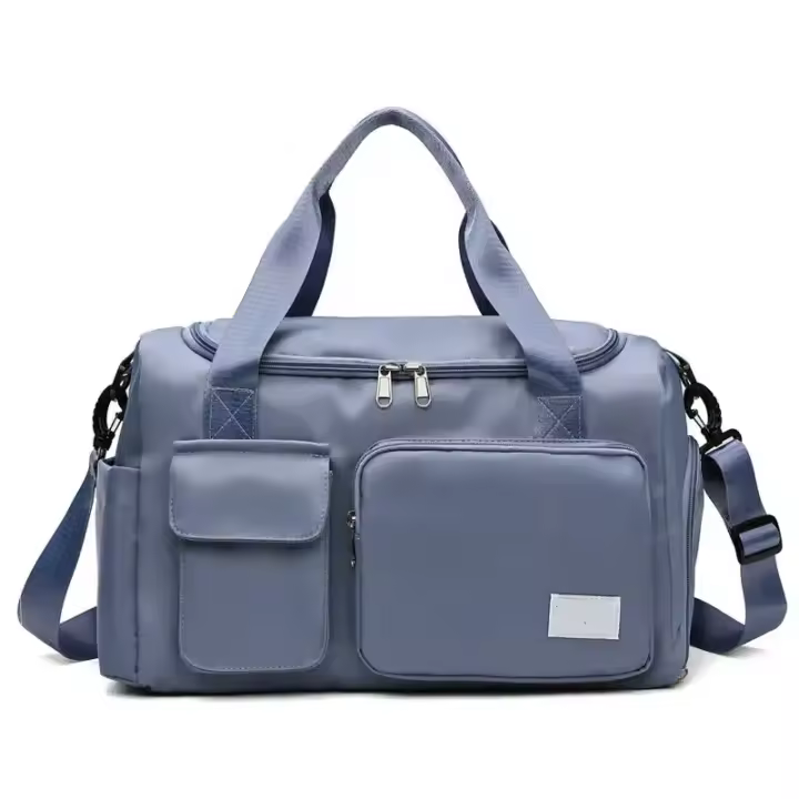 Bolsa de fiesta, compartimento para zapatos, fiesta para hacer ejercicio, bolsa grande con múltiples bolsillos, resistente al agua - 1