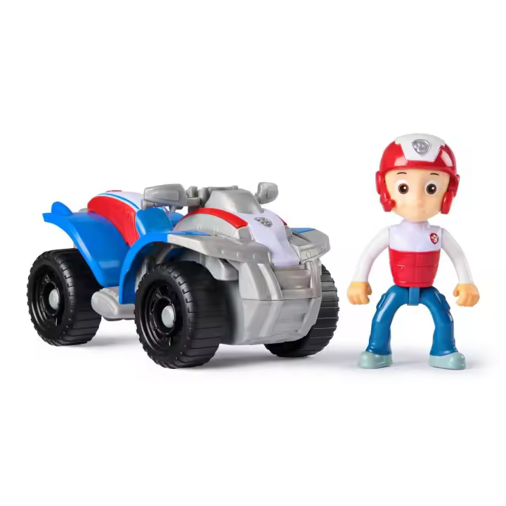 SPIN MASTER - Patrulla Canina - Moto Juguete Quad Y Figura Ryder - Quad de Rescate con Figura Ryder Patrulla Canina - 6069067 - Juguetes Niños 3 Años + - 1