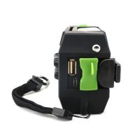 MOV Cargador de teléfono Celular, SOS para hogar y Emergencia Radio de emergencia, manivela SOLAR DE 5000 mAh, Radio meteorológica portátil AM/FM/NOAA with LED interior - details 5
