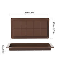 Molde De Cítricos De Silicona Para Barritas De Chocolate Fácil De Desmontar Y Llevar a Cabo Ecológico Rectangular Duradero Para Regalos Hechos a Mano - details 9