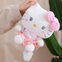 Muñeca De Peluche Sanrio Hello Kitty Anime Suave Almohada Regalo De Cumpleaños Para Niñas Muñeco De Hello Kitty Kawaii De Plushier - details 5